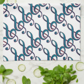 ミュージカル キッチンタオル (折り畳み)