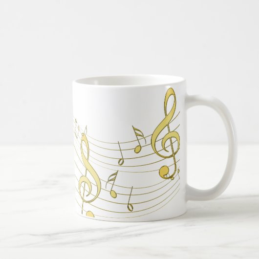 ミュージカル コーヒーマグカップ (右)