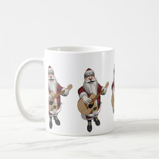 ミュージカル・サンタ遊クロースのクリスマスソング コーヒーマグカップ (左)