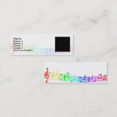 ミュージカル スキニー名刺 (正面/裏面)