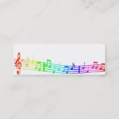 ミュージカル スキニー名刺 (裏面)