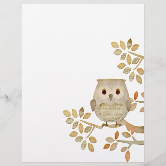 ミュージカル ツリー オウル フライヤー (正面)