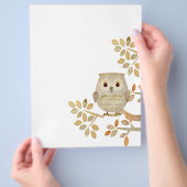 ミュージカル ツリー オウル フライヤー (手)