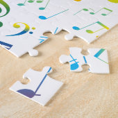 ミュージカル ノーツ 4 ジグソーパズル (側面)