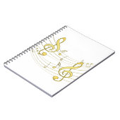 ミュージカル ノートブック (左側)