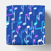 ミュージカル・ノートプリント- indigo blue 数々の, フェイバーボックス (上部)