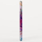 ミュージカル ピンクのピエロとフクロウの音楽ノート Case-Mate iPhoneケース (裏面/右)