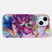 ミュージカル ピンクのピエロとフクロウ Case-Mate iPhoneケース (裏面 (横))