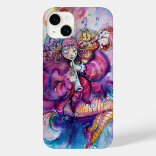 ミュージカル ピンクのピエロとフクロウ Case-Mate iPhone 14 PLUSケース