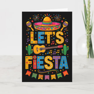 ミュージカル レッツ フィエスタ ソンブレロ 面白い ギター シンコ デ マヨ カード