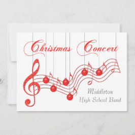 ミュージカル レッドレース クリスマスコンサート 招待状