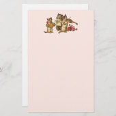 ミュージカル 便箋 (正面/裏面)