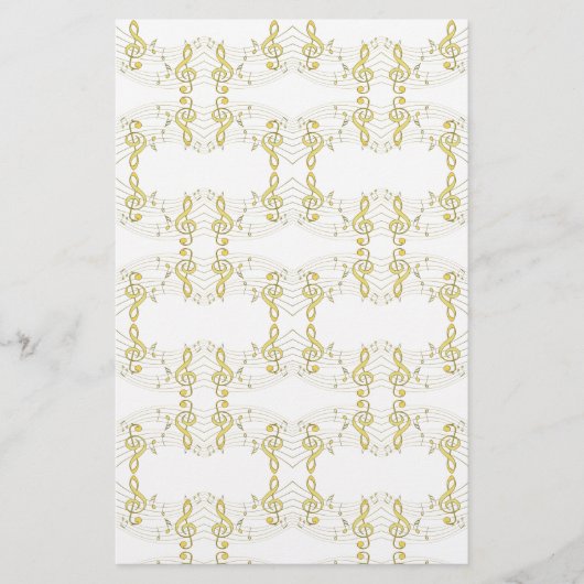 ミュージカル 便箋 (正面)