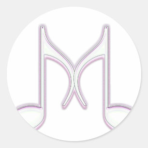 ミュージカル"M"の手紙 ラウンドシール