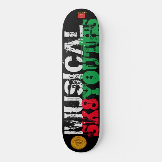 ミュージカルSK8ユーススケートボード スケートボード (正面)