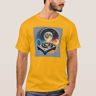 ミュージカルVibeメンズベーシックTシャツ Tシャツ