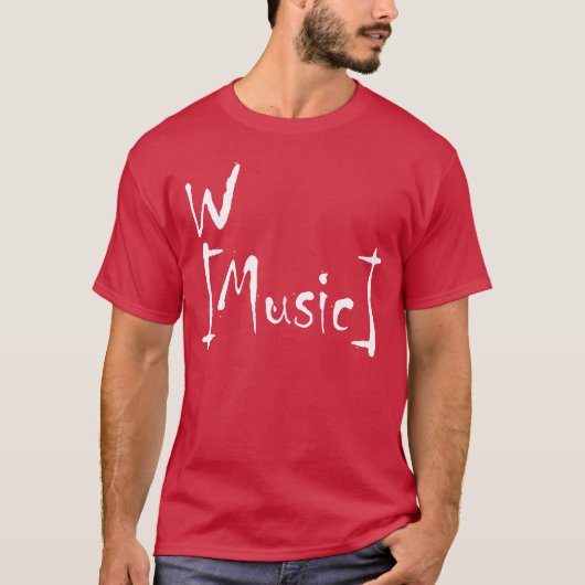 ミュージケとジャムる女の子 Tシャツ (正面)