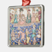 ミュージシャンおよびダンサー メタルオーナメント (左)