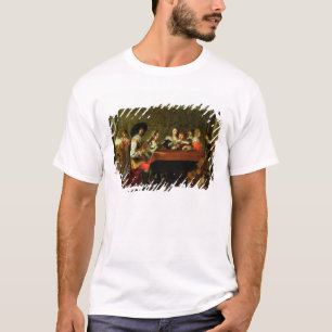 ミュージシャンおよび歌手を持つインテリア Tシャツ