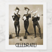 ミュージシャンお祝い ワインラベル (シングルラベル)