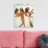 ミュージシャンとダンサー キャンバスプリント (インサイチュ (リビング))