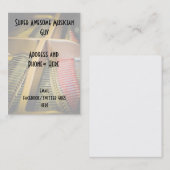 ミュージシャンのための名刺 名刺 (正面/裏面)