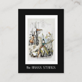 ミュージシャンのためのJ J Grandvilleの名刺 名刺