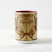 ミュージシャンのアハナトンのエジプトの歴史マグカップ マグカップ (中央)