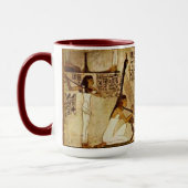 ミュージシャンのアハナトンのエジプトの歴史マグカップ マグカップ (左)