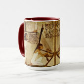 ミュージシャンのアハナトンのエジプトの歴史マグカップ マグカップ (正面左)