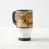 ミュージシャンのアハナトンエジプトの歴史タンブラー トラベルマグ (正面左)