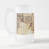 ミュージシャンのアハントン古代エジプトの歴史マグカップ フロストグラスビールジョッキ (左)