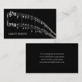 ミュージシャンのギタリストの歌手バンド芸術家の公表 名刺 (正面/裏面)