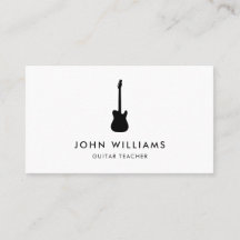 ミュージシャンのギターのミニマリストのモダン