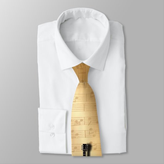 ミュージシャンの名前をカスタムするを用いる音響のヴィンテージのギター ネクタイ (タイ)