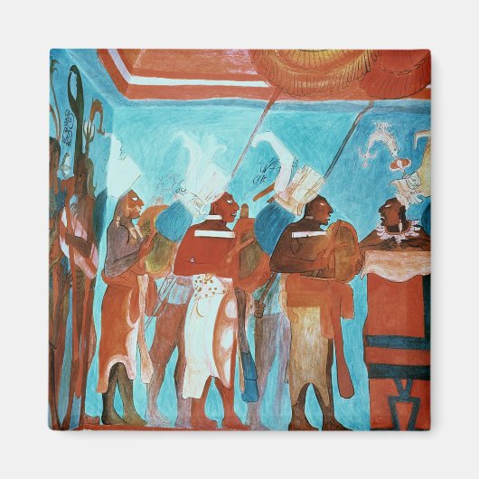 ミュージシャンの夢を描いた人生遊の場面 マグネット (正面)