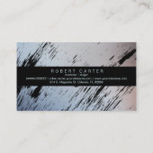 ミュージシャンの歌手の音楽の先生の名刺 名刺 (裏面)