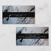 ミュージシャンの歌手の音楽の先生の名刺 名刺 (正面/裏面)