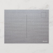 ミュージシャンの誕生日 ポストカード (裏面)