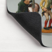 ミュージシャンの風刺漫画の置物 マウスパッド (コーナー)