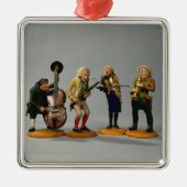 ミュージシャンの風刺漫画の置物 メタルオーナメント