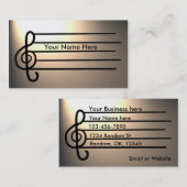 ミュージシャンのstagelightのカスタマイズ可能な名刺 名刺 (正面/裏面)