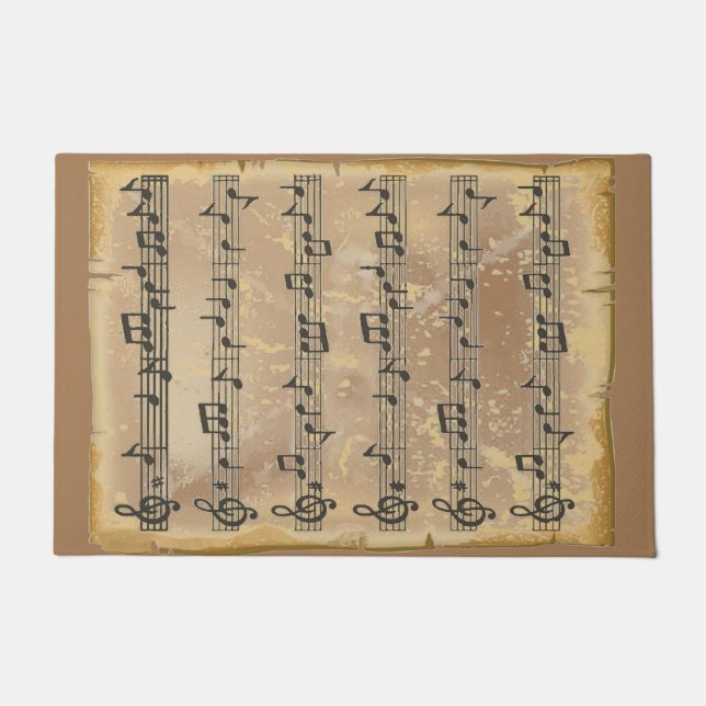ミュージシャンはここに適用します ドアマット (正面)