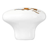 ミュージシャンを踊るココペリ セラミックノブ (側面)