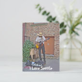 ミュージシャンイン・アレー ポストカード (スタンド正面)