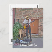 ミュージシャンイン・アレー ポストカード (正面/裏面)