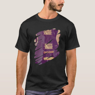 ミュージシャンエレキギター Tシャツ