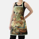 ミュージシャンエンジェルズバイハンスザッツカビクトリアンファインアート エプロン (インサイチュ)