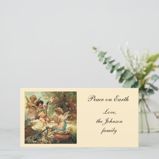 ミュージシャンエンジェルズバイハンスザッツカビクトリアンファインアート シーズンカード (スタンド正面)