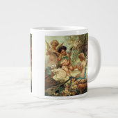 ミュージシャンエンジェルズバイハンスザッツカビクトリアンファインアート ジャンボコーヒーマグカップ (正面右)
